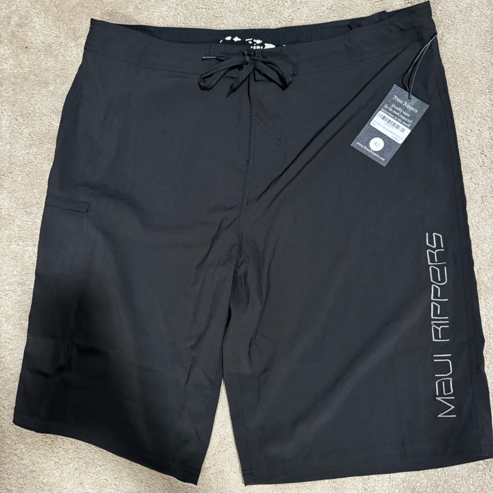 Maui Rippers Very Long 4 Way Stretch Boardshorts 24 Inch Outseam